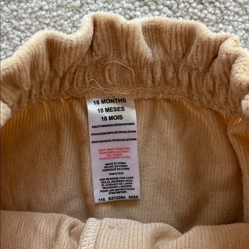Baby Girl Tan and Purple Skirts - set of 2 - Picture 5 of 5